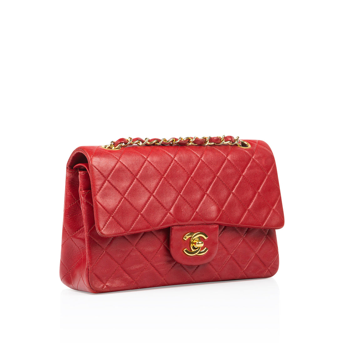 Chanel Classic Flap Vintage Red