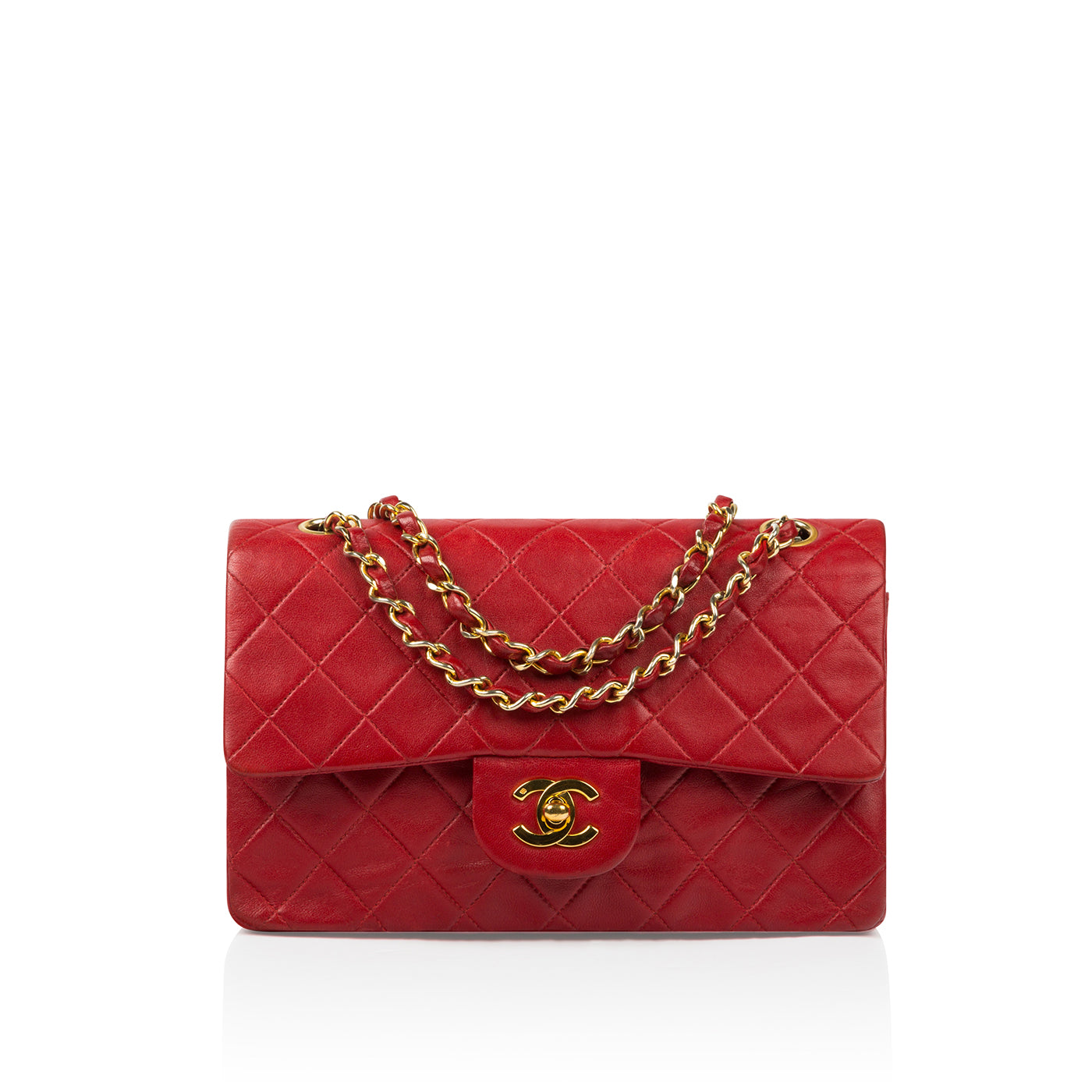 Chanel Classic Flap Vintage Red