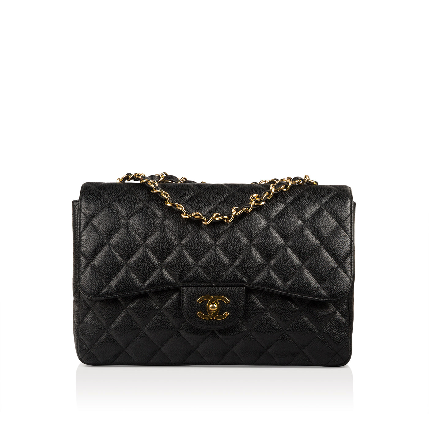 Chanel Classic Flap Bag Jumbo Single Flap