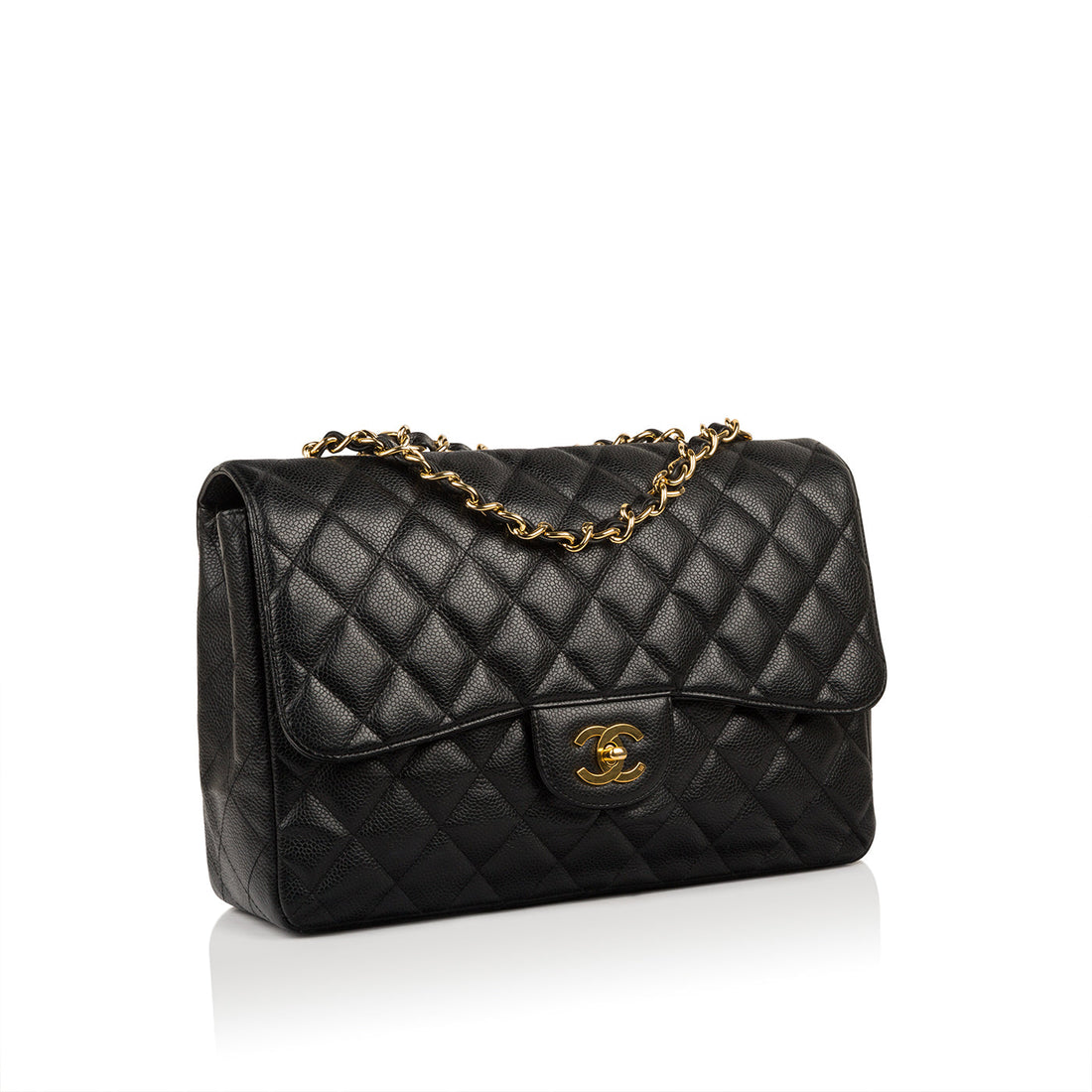 Chanel Classic Flap Bag Jumbo Single Flap