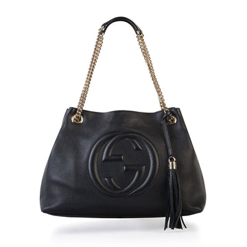 Gucci Soho Medium Textured Shoulder Bag