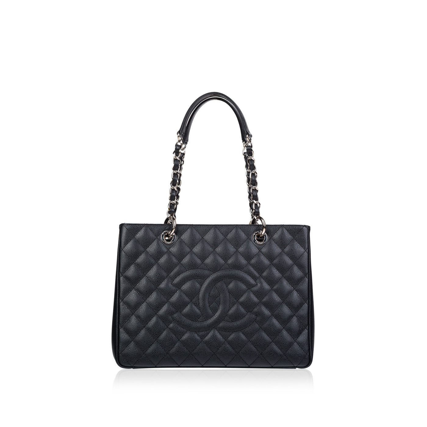 Chanel Grand Shopping Tote Caviar SHW