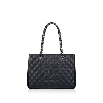 Chanel Grand Shopping Tote Caviar SHW