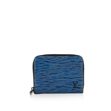 Louis Vuitton Zippy Wallet Denim Epi