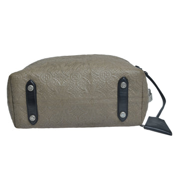 Taupe Fumee Monogram Brode Hobo PM Bag