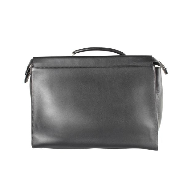 FENDI Black Peekaboo Iconic Fit Bag