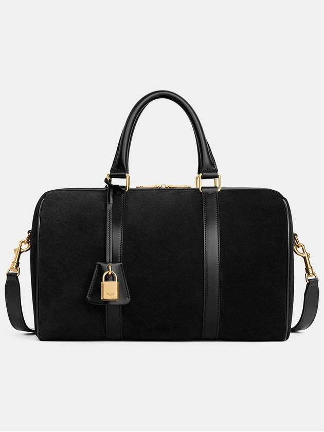 CELINE Boston Bag in Suede Calfskin