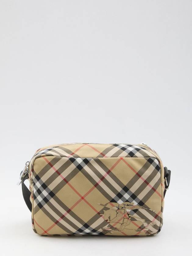 Burberry Vintage Check Messenger Bag Beige