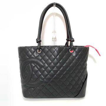 Chanel Cambon Line Large Tote Bag Soft Calf Leather A25169