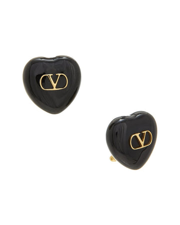 Valentino Coeur Royal Clip-On Earrings