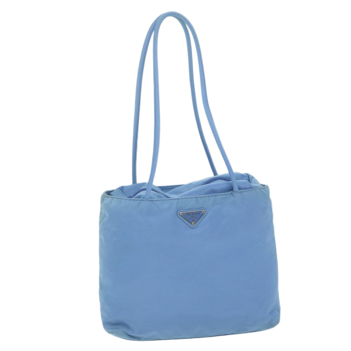 PRADA Tote Bag Nylon Light Blue  60821