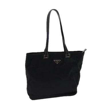 PRADA Tote Bag Nylon Black  61173