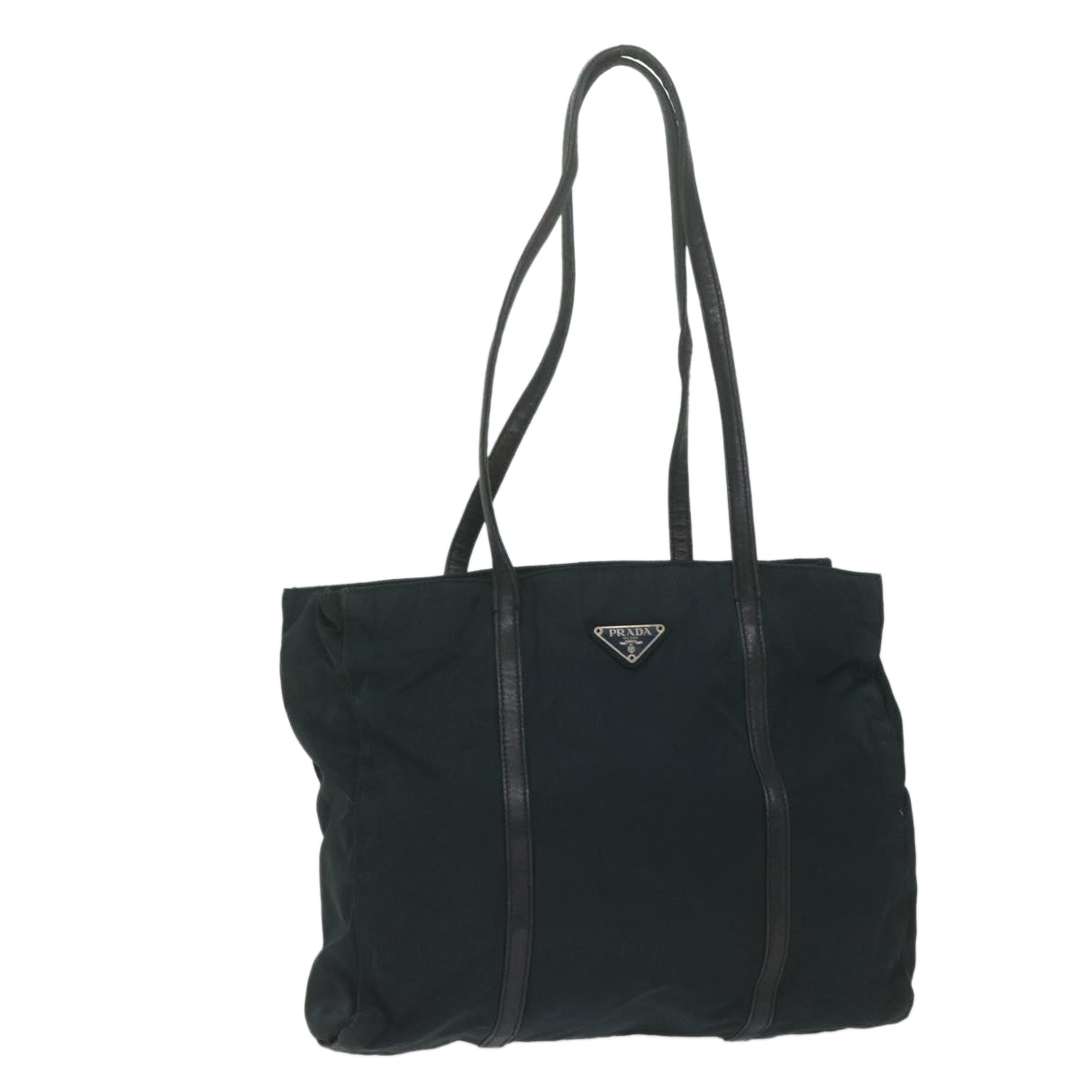 PRADA Tote Bag Nylon Black  61407