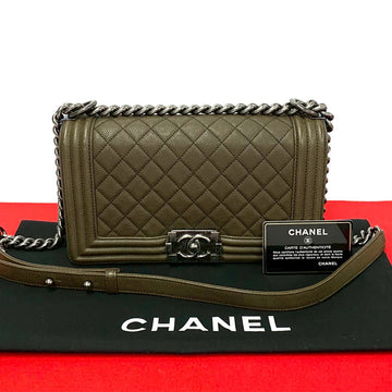 Chanel Boy Chanel Leather Shoulder Bag