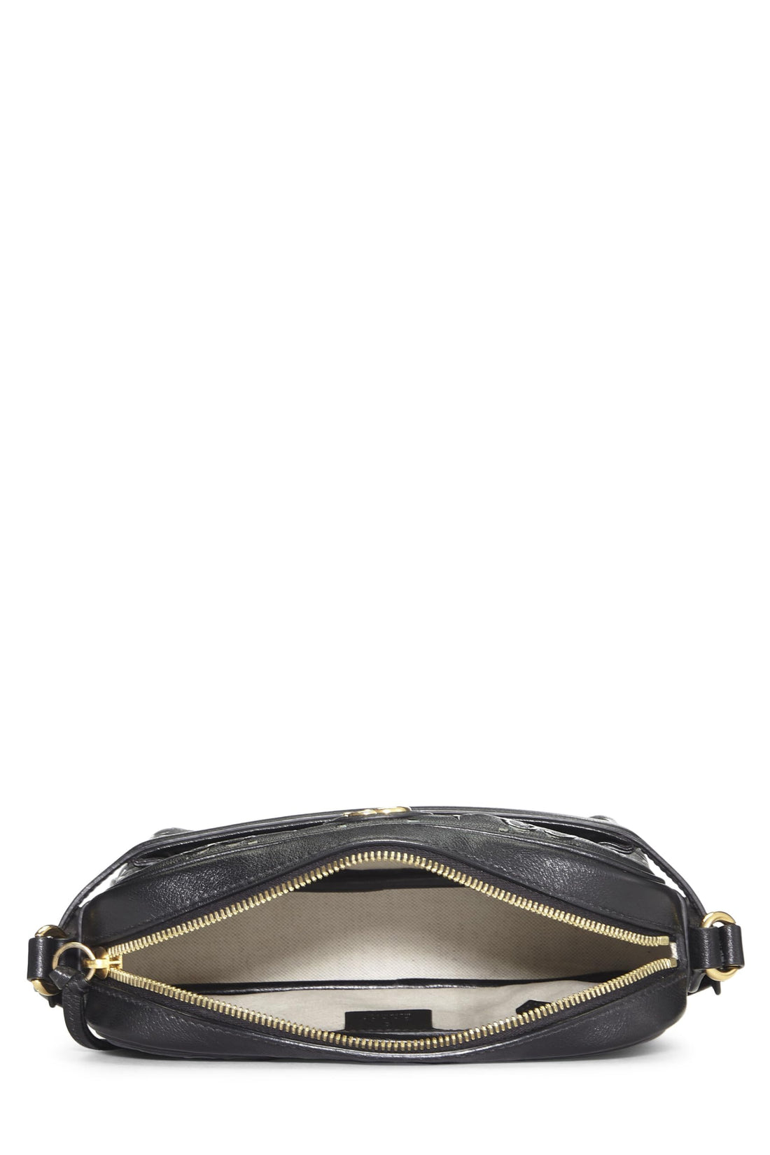 Gucci, Black Embossed GG Star Shoulder Bag Small, Black