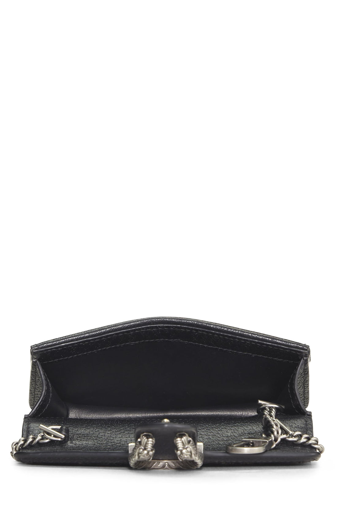 Gucci, Blakck Dionysus Shoulder Bag Super Mini, Black