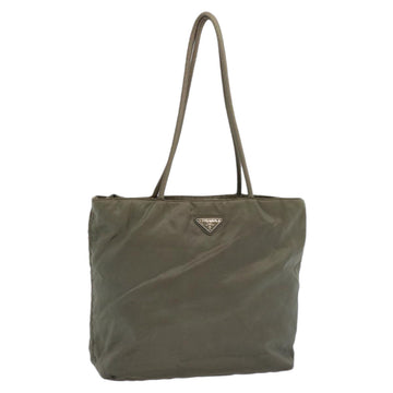 PRADA Tote Bag Nylon Khaki  62502