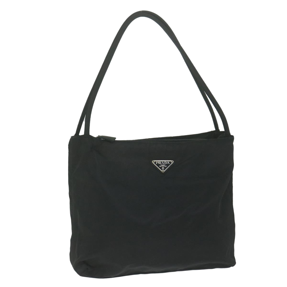 PRADA Tote Bag Nylon Black  62780