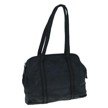 PRADA Tote Bag Nylon Black  62781