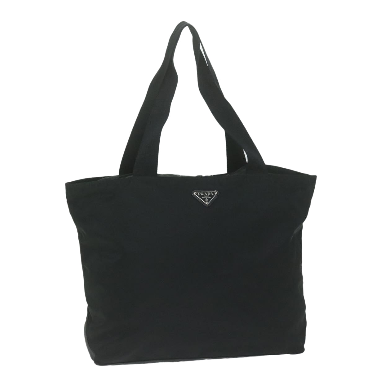 PRADA Tote Bag Nylon Black  62783