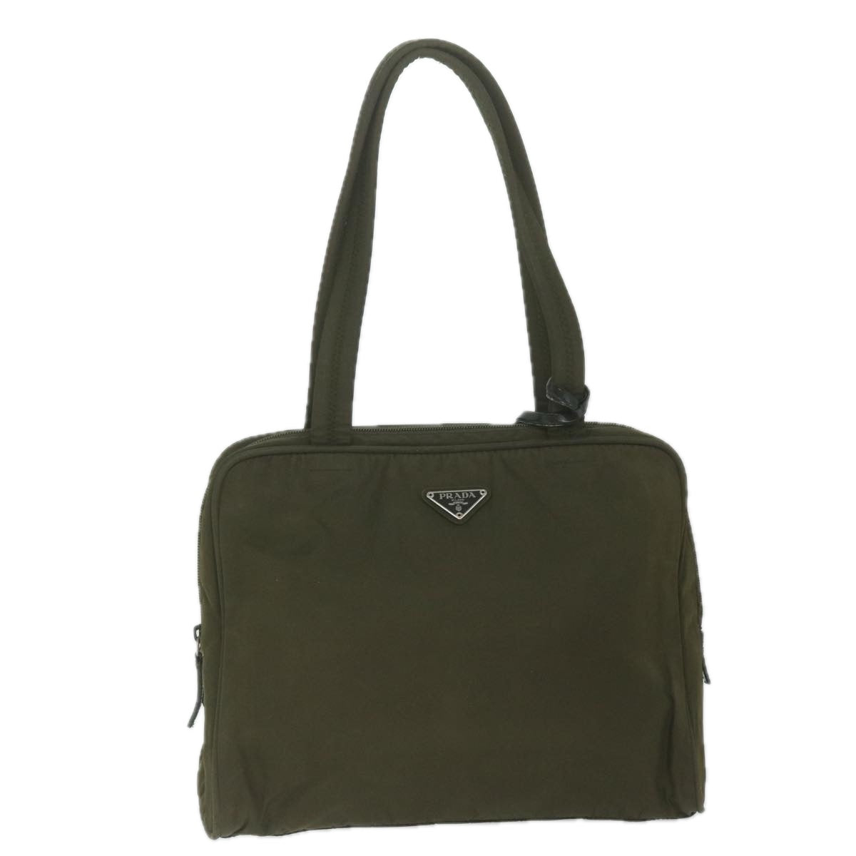 PRADA Tote Bag Nylon Khaki  63190