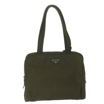 PRADA Tote Bag Nylon Khaki  63190