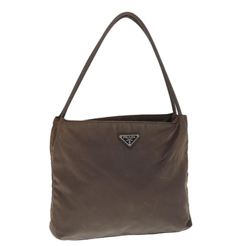 PRADA Tote Bag Nylon Brown  63259