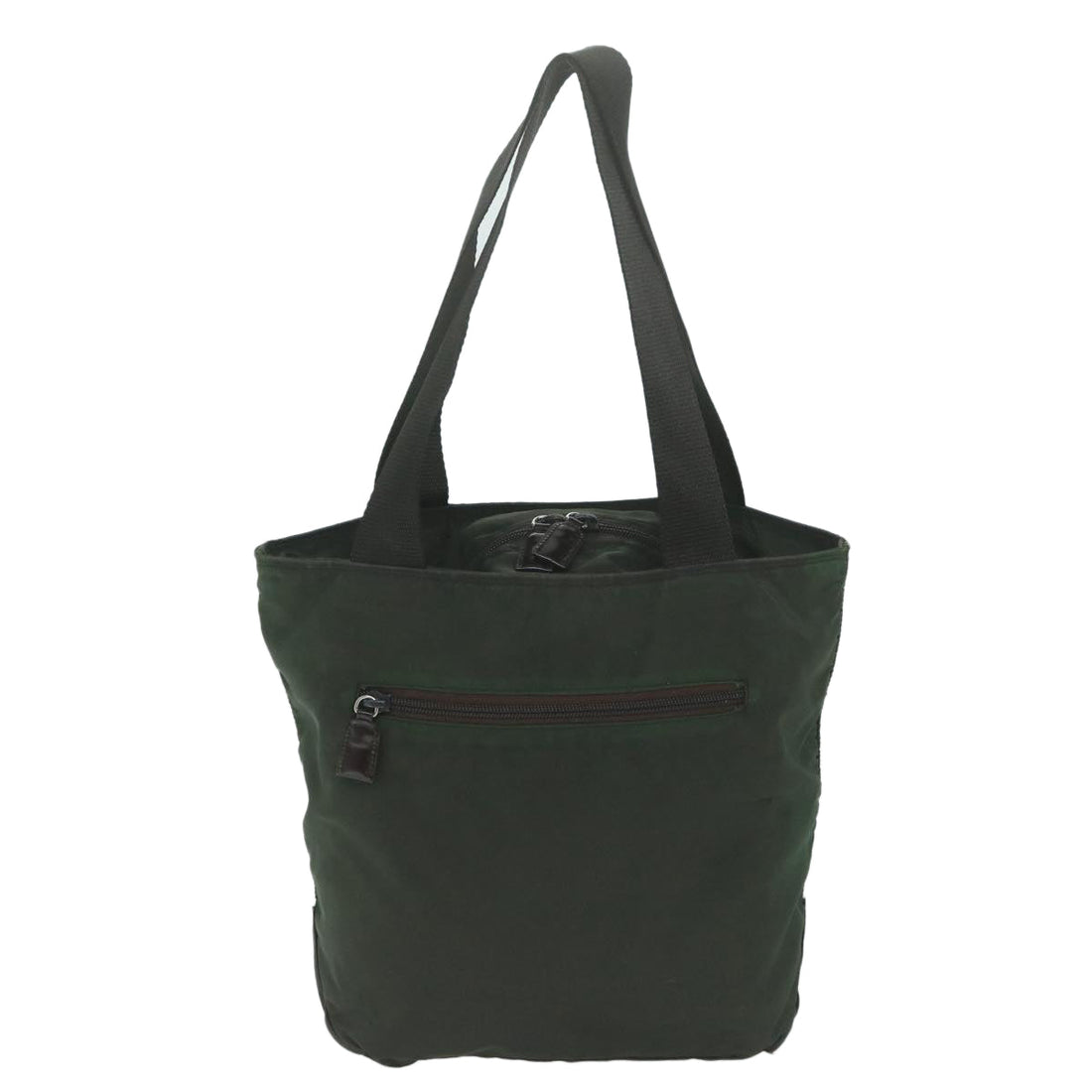 PRADA Tote Bag Nylon Khaki  64119
