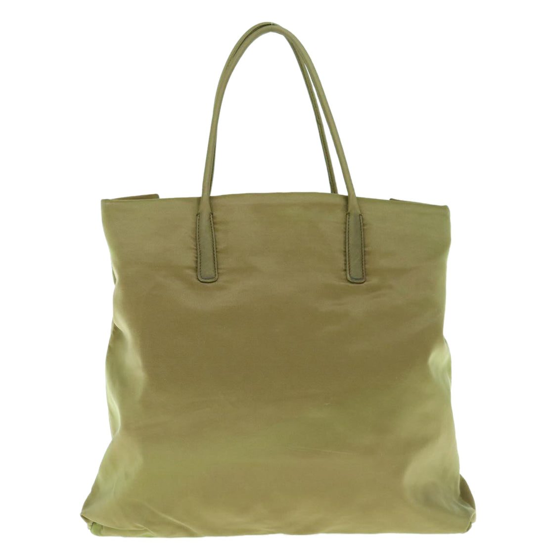PRADA Tote Bag Nylon Khaki  64272