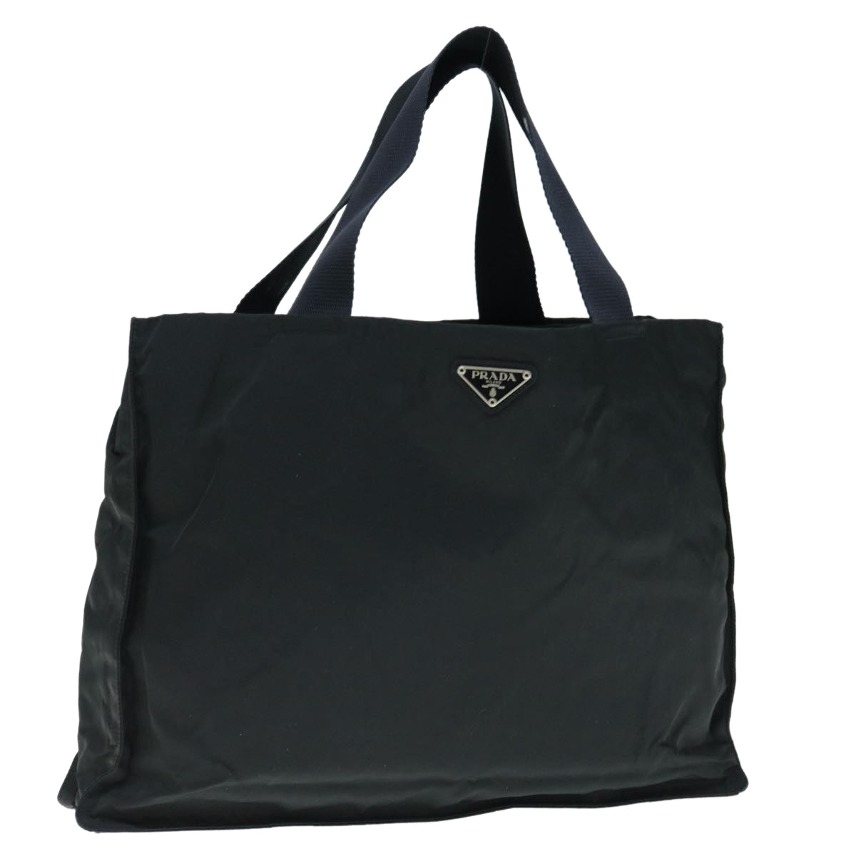 PRADA Tote Bag Nylon Black  64276