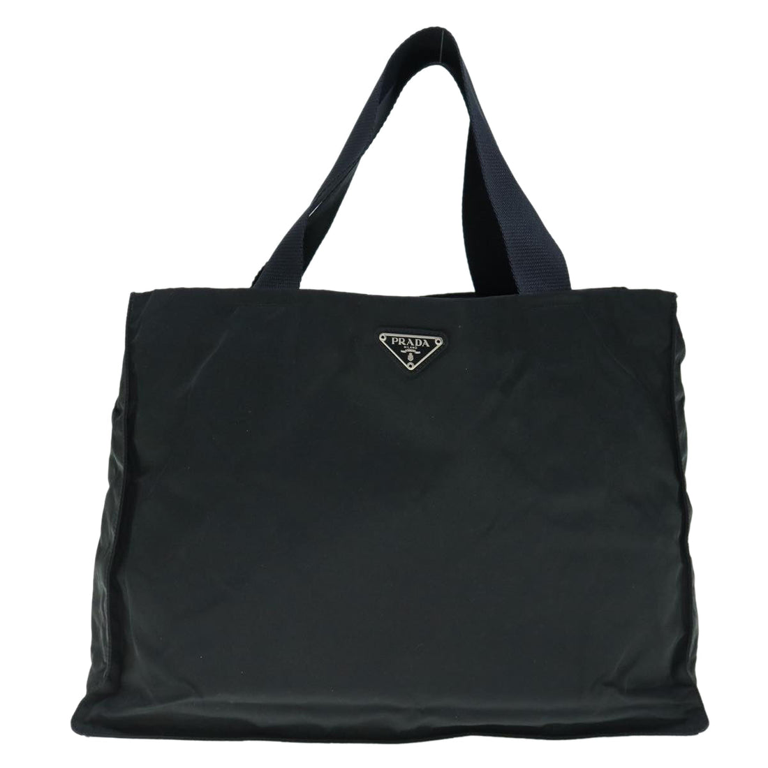 PRADA Tote Bag Nylon Black  64276