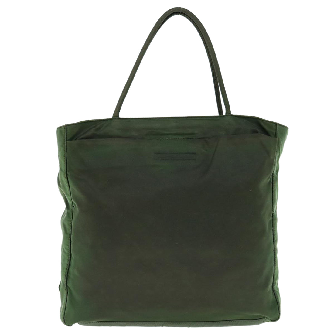 PRADA Tote Bag Nylon Khaki  64482