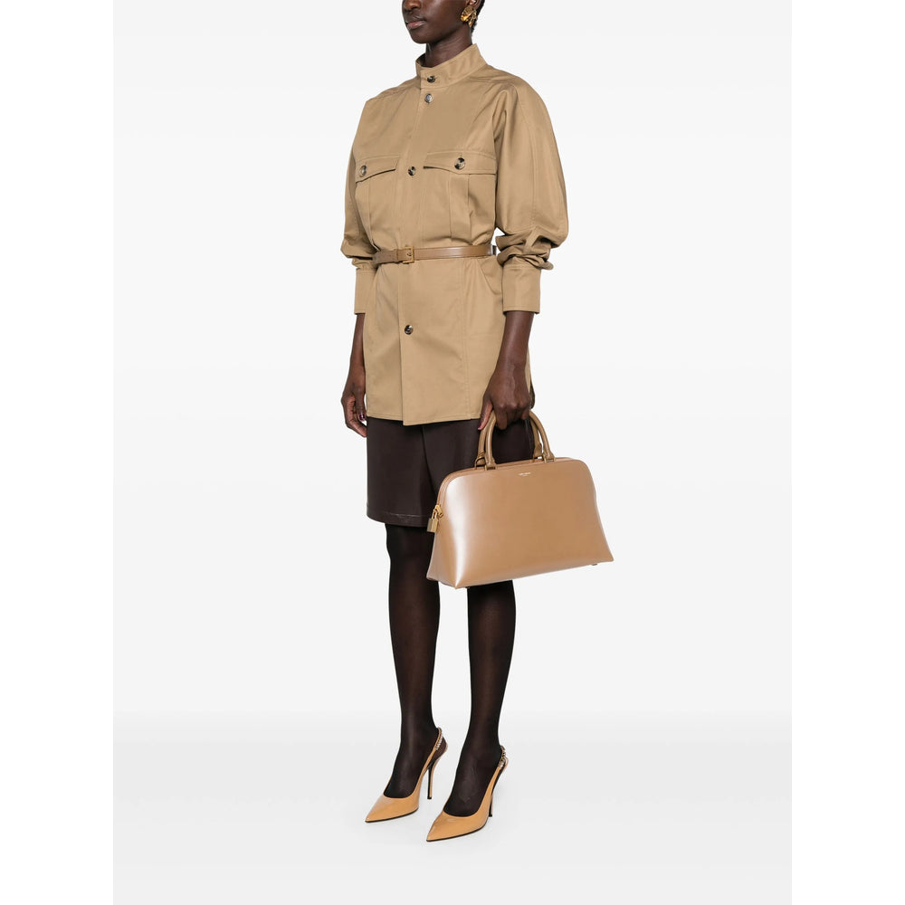 Saint Laurent Brown Tote Bags Women