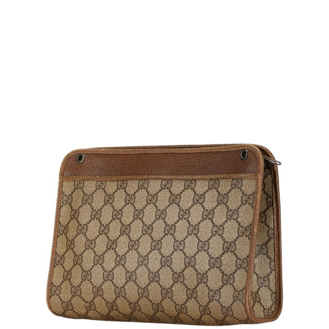 Gucci  Pvc Leather Clutch Bag