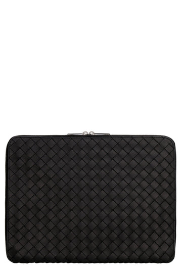 BOTTEGA VENETA Intrecciato Hydrology Document Case Pouch Handbag - 35cm x 24cm