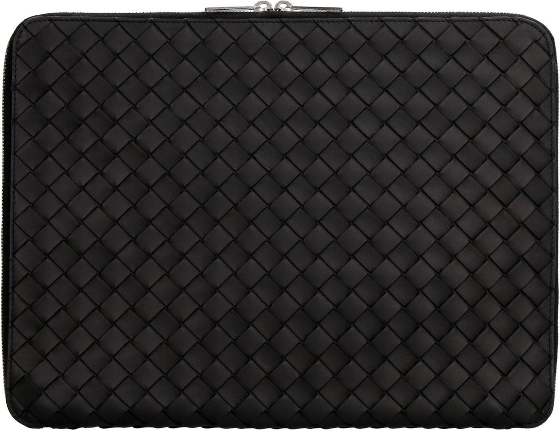 BOTTEGA VENETA Intrecciato Hydrology Document Case Pouch Handbag - 35cm x 24cm