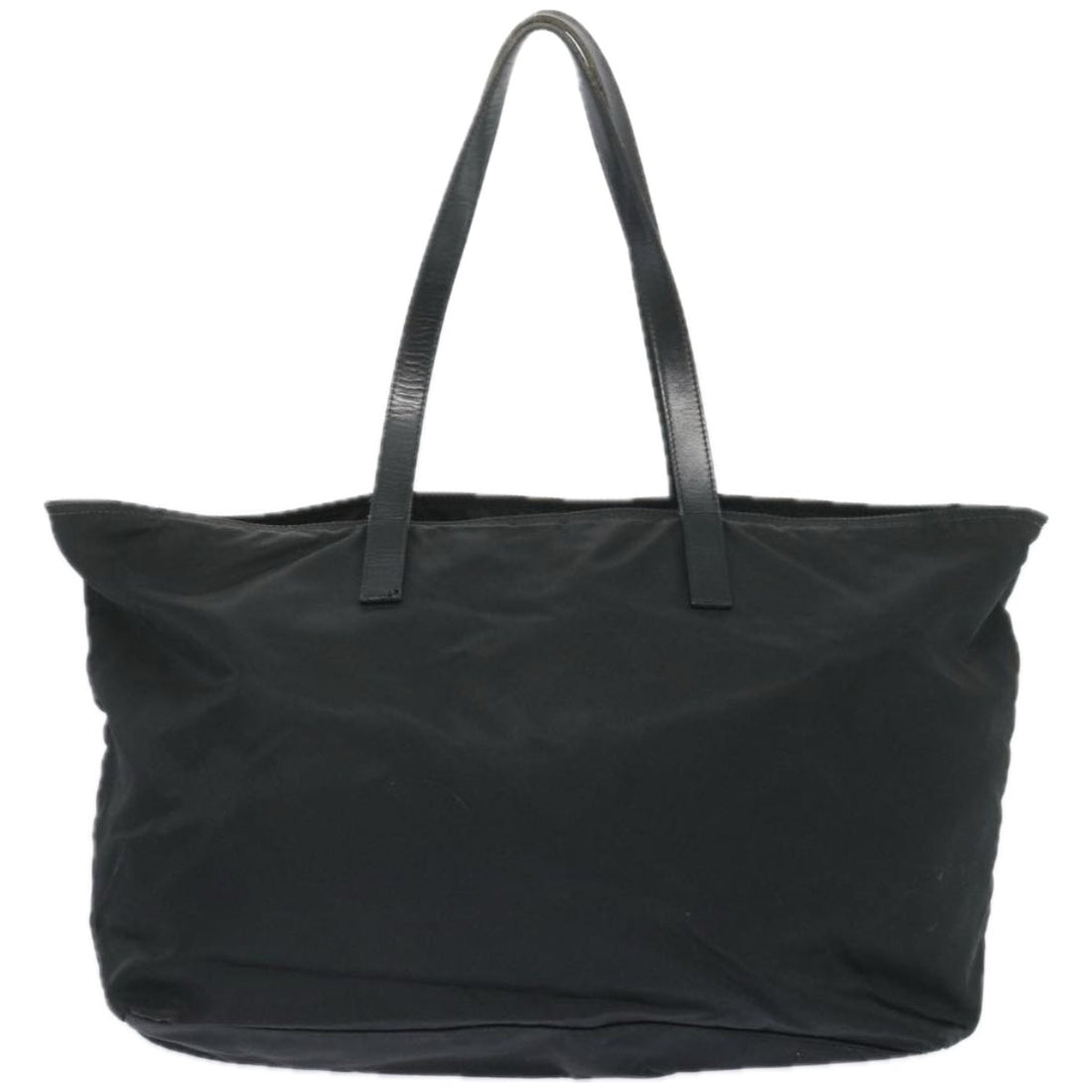 PRADA Tote Bag Nylon Black  65377
