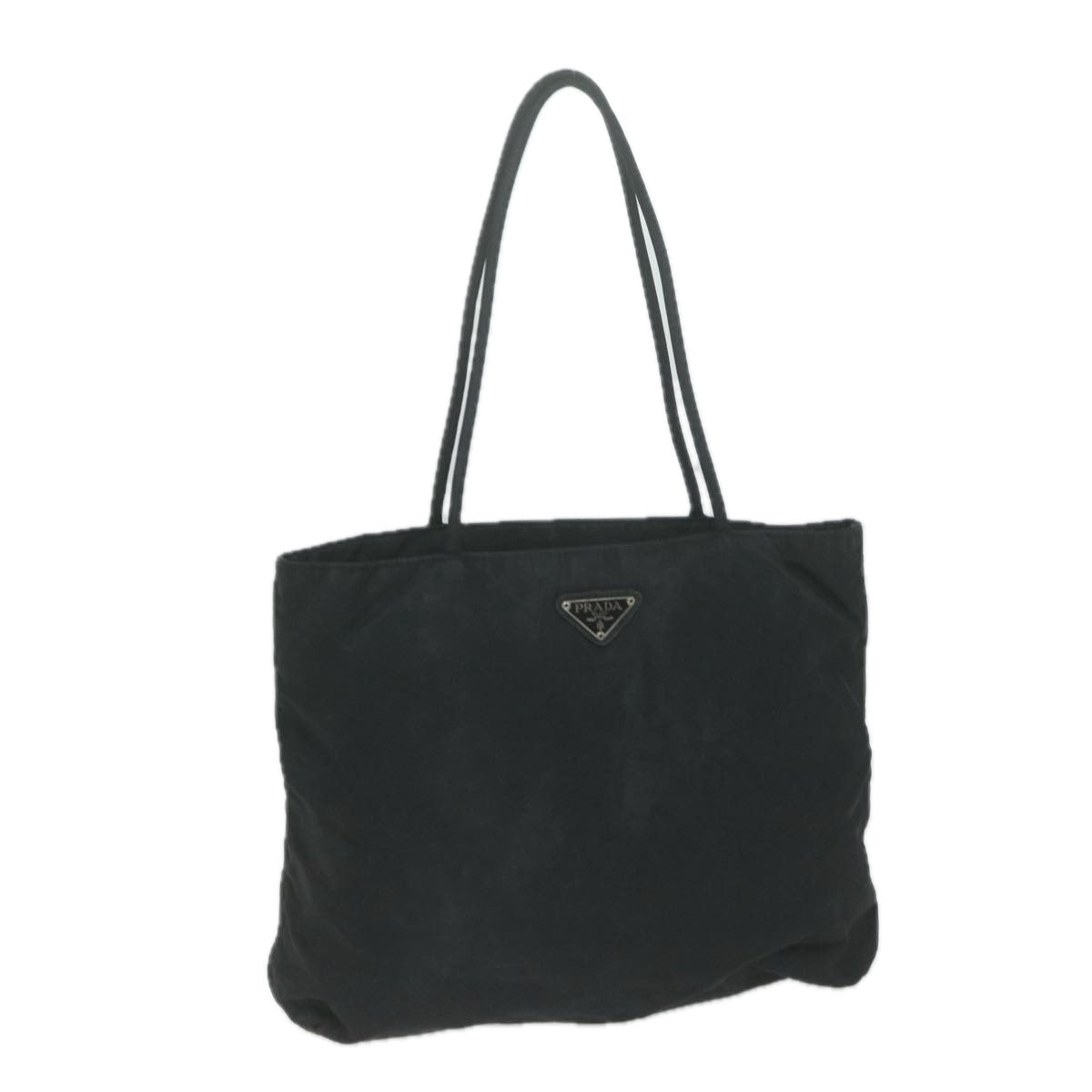 PRADA Tote Bag Nylon Black  65965