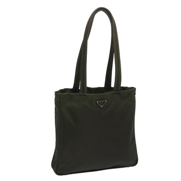 PRADA Tote Bag Nylon Khaki  65977