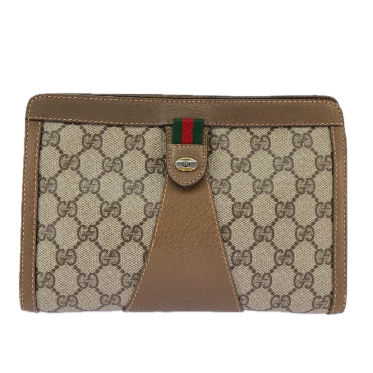 Gucci Ophidia  Canvas Clutch Bag