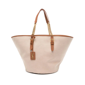 Saint Laurent Neutrals Tote Bags Women