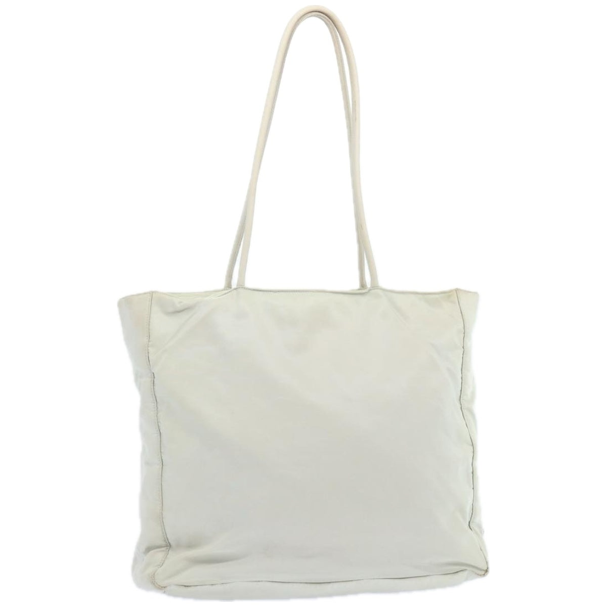 PRADA Tote Bag Nylon White  66230