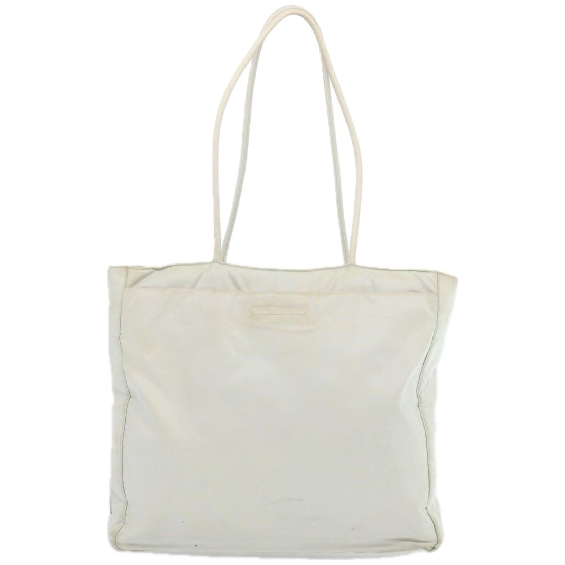 PRADA Tote Bag Nylon White  66230