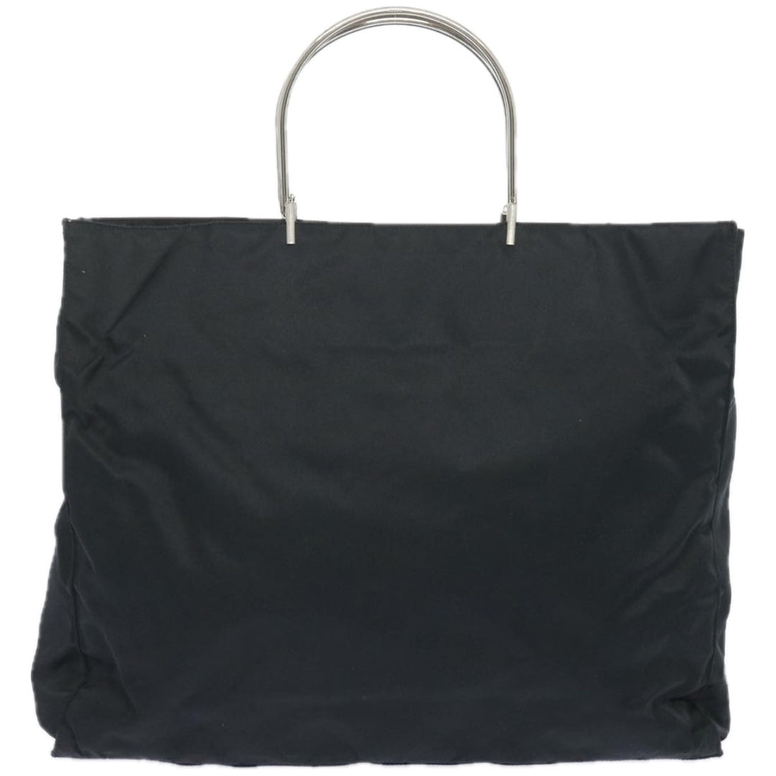 PRADA Tote Bag Nylon Black  66231