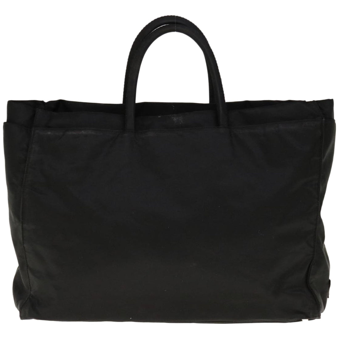 PRADA Tote Bag Nylon Black  66384