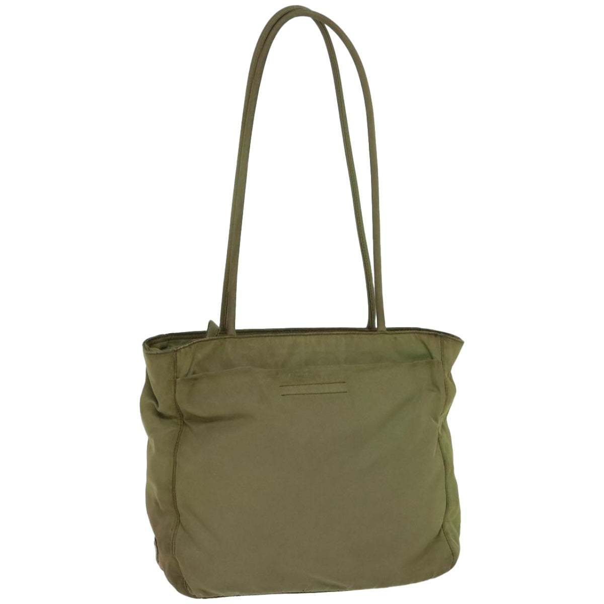 PRADA Tote Bag Nylon Khaki  66597