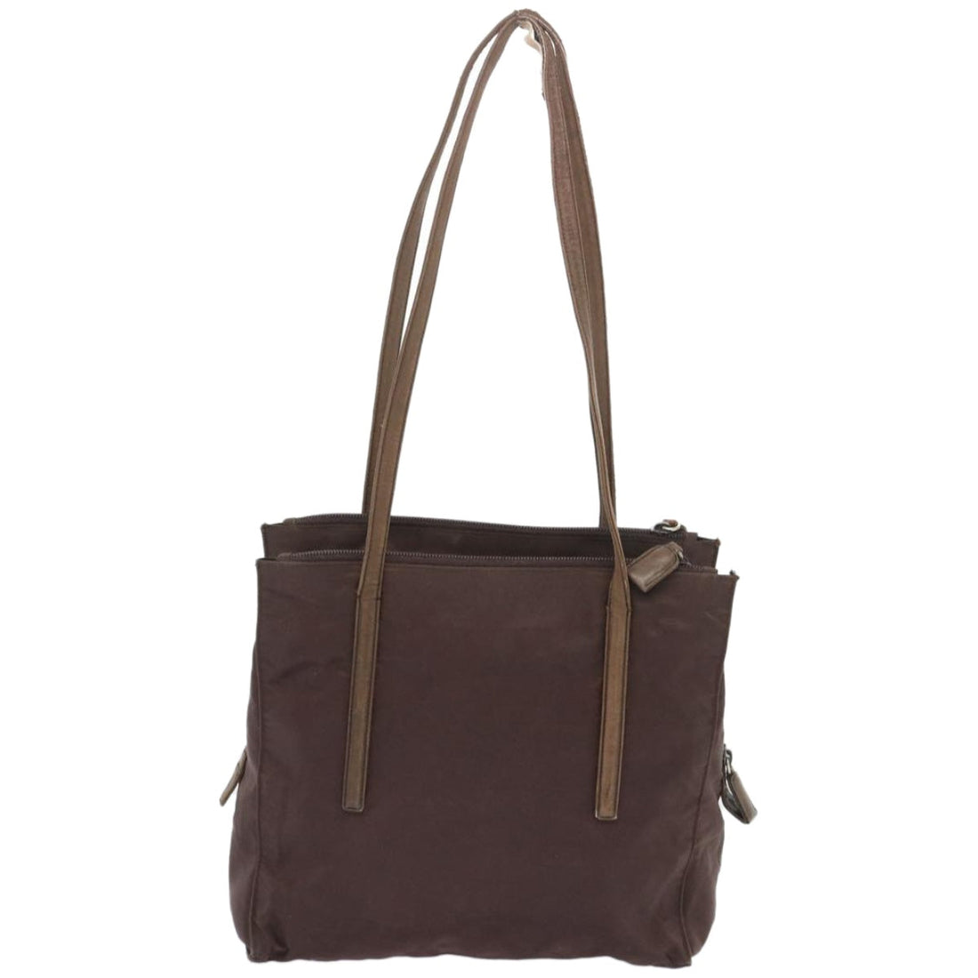 PRADA Tote Bag Nylon Brown  66623