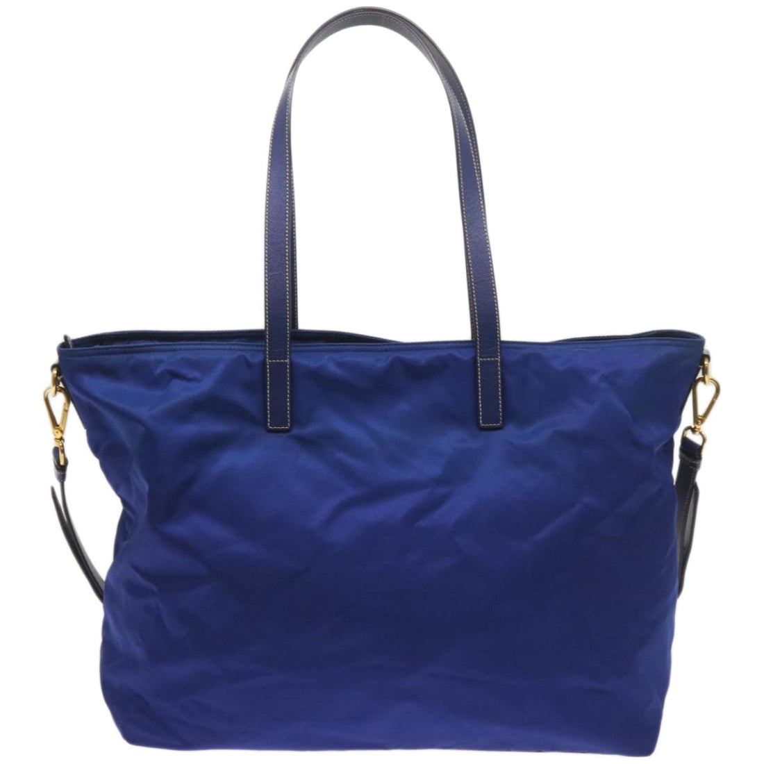 PRADA Tote Bag Nylon 2way Blue  66940