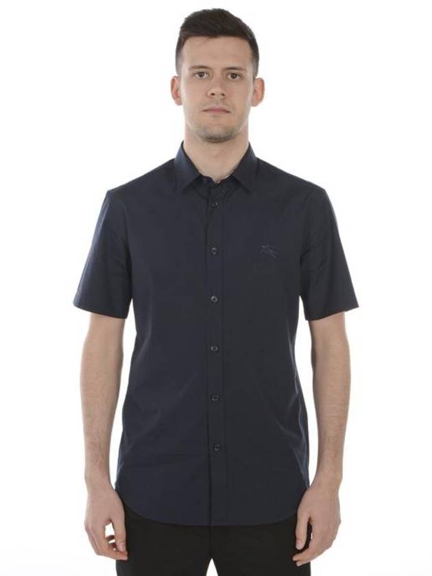 Burberry short sleeve shirt 8025765BLU BLUE