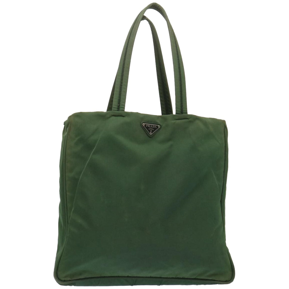 PRADA Tote Bag Nylon Green  67330